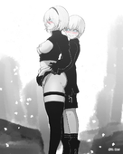 Android_2B Android_9S Nier Nier_Automata // 960x1200 // 250.4KB // jpg