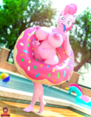 3D Blender Forsaken My_Little_Pony_Friendship_Is_Magic Pinkie_Pie // 1680x2160 // 4.3MB // png