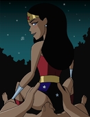Batman_(Bruce_Wayne) DC_Comics Wonder_Woman Young_Wonder_Woman randomrandom // 833x1080 // 105.2KB // jpg