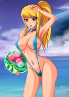 Metroid Metroid_(Creature) Samus_Aran sigurdhosenfeld // 1048x1469 // 923.2KB // png