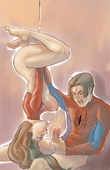Jessica_Drew Jessica_Drew_(Ultimate_Marvel) Marvel Peter_Parker Spider-Man Spider-Man_(Series) Spider-Woman Ultimate_Spider-Man Ultimate_Spider-Woman sexgazer // 900x1390 // 602.6KB // jpg