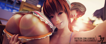 3D Blender Dead_or_Alive Dead_or_Alive_Xtreme_Venus_Vacation Kasumi Misaki_(Dead_or_Alive) junkerz // 1920x800 // 1.6MB // png