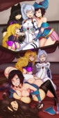 Blake_Belladonna RWBY Ruby_Rose Standby_(Artist) Weiss_schnee Yang_Xiao_Long // 964x1920 // 1.9MB // png