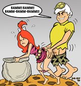 2009 BAD_GUY_(artist) Bamm-Bamm_Rubble Pebbles_Flintstone The_Flintstones // 613x650 // 139.1KB // jpg