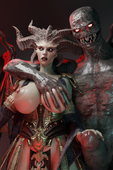 Diablo Lilith Lilith_(Diablo_IV) Resident_Evil Resident_Evil_4_Remake // 1280x1920 // 1.4MB // jpg