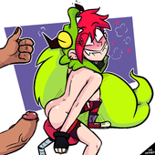 Demencia Dementia Ounpaduia Villainous // 3841x3840 // 1.2MB // png