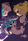 Ramona_Flowers Roxanne_Richter Scott_Pilgrim merunyaa // 1000x1447 // 1.3MB // png