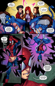 Jean_Grey Kitty_Pryde Kurt_Wagner Marvel Marvel_Comics Rogue_(X-Men) Shadow_Cat Sketch_Lanza Spider-Man Spider-Man_(Series) Tracy_Scops X-Men nightcrawler // 1200x1854 // 3.7MB // png