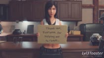 3D Animated Blender Final_Fantasy_(series) Final_Fantasy_VII_Remake Lvl_3_Toaster Sound Tifa_Lockhart // 1280x720 // 12.1MB // mp4