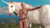 3D Ciri Shitty_Horsey Source_Filmmaker The_Witcher_3:_Wild_Hunt // 2560x1440 // 2.9MB // jpg