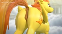 3D Animated Clopician My_Little_Pony_Friendship_Is_Magic Spitfire // 1280x720 // 8.0MB // webm