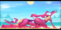 Brand_New_Animal CatCouch Flamingo_(Brand_New_Animal) // 4852x2441 // 962.7KB // jpg