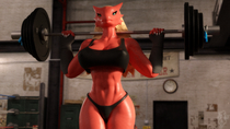 3D Blaziken_(Pokémon) Blender Pokemon Snow_Kitsune XNALara // 2560x1440 // 5.4MB // png