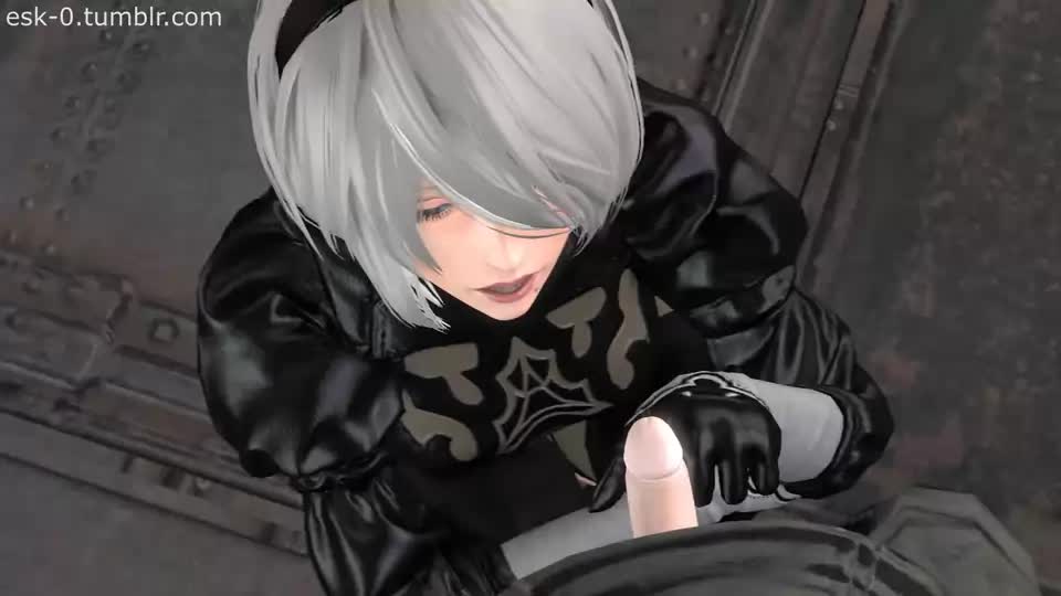 3D Android_2B Android_9S Animated Nier Nier_Automata Source_Filmmaker esk // 960x540 // 11.7MB // webm