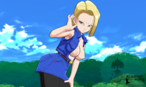 3D Android_18 Blender Dragon_Ball_FighterZ Dragon_Ball_Super Dragon_Ball_Z Weaselboots // 3560x2140 // 6.3MB // png
