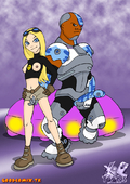 Cyborg_(Character) DC_Comics Teen_Titans Terra XL-TOONS.COM // 707x1000 // 353.7KB // jpg