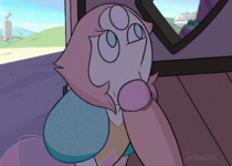 Animated Pearl_(Steven_Universe) Steven_Universe cartoonsaur // 2000x1429 // 9.1MB // gif