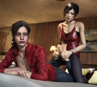 3D Ada_Wong Claire_Redfield Resident_Evil Resident_Evil_2 Resident_Evil_2_Remake dawadd123 // 2000x1800 // 359.8KB // jpg