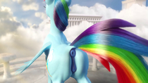 3D Animated Clopician My_Little_Pony_Friendship_Is_Magic Rainbow_Dash Sound // 1280x720, 23.2s // 14.7MB // webm