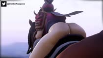 3D Animated Paladins Skye fortnite nappana // 1920x1080 // 1.5MB // webm