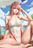 Darling_in_the_FranXX Sciamano240 Zero_Two // 2057x3000 // 417.6KB // jpg