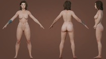 Blender Ellie The_Last_of_Us_Part_II vittorio // 7680x4320 // 6.5MB // jpg