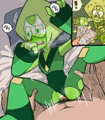 Peridot Steven_Universe gnome-no // 550x632 // 269.9KB // png