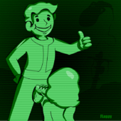 Animated Fallout FleppyFlepster Pip-Boy // 800x800 // 594.1KB // gif
