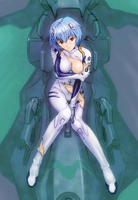 Neon_Genesis_Evangelion Rei_Ayanami // 900x1307 // 245.7KB // jpg