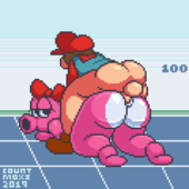 Animated Birdo CountMoxi Super_Mario_Bros // 480x480 // 81.0KB // gif