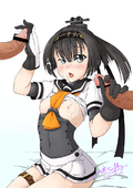 Akizuki Kantai_Collection // 744x1052 // 656.1KB // png