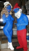 Cosplay Papa_Smurf Smurfette The_Smurfs // 341x600 // 31.0KB // jpg