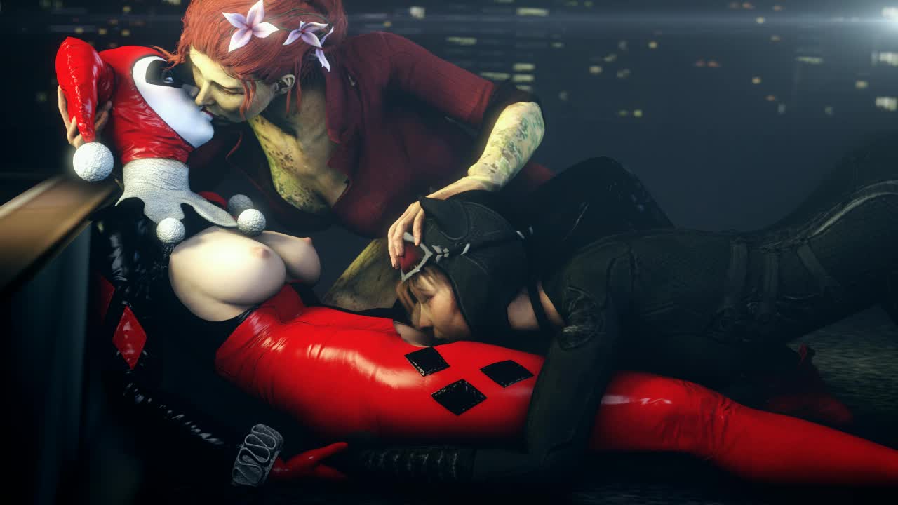 3D Animated Catwoman Harley_Quinn Poison_Ivy Source_Filmmaker horusthewhore // 1280x720 // 7.1MB // webm