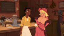 Charlotte_La_Bouff Disney_(series) Frixos Princess_Tiana The_Princess_and_the_Frog_(film) edit // 1920x1080 // 1.8MB // png