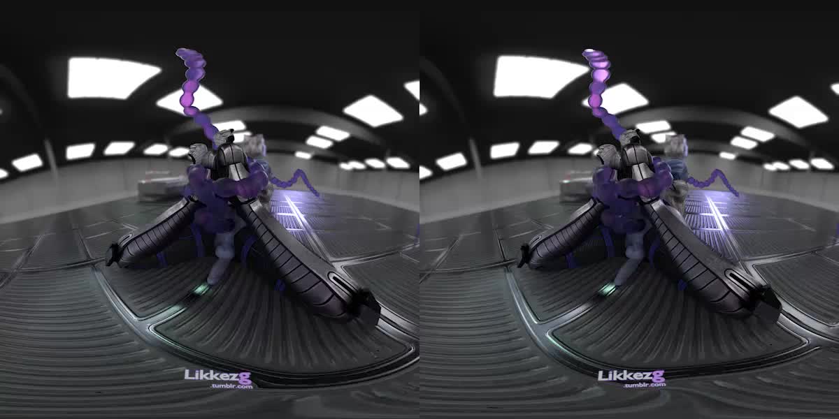 3D Animated Asari Liara_T'Soni Mass_Effect SubVRSteve Tentacle VR likkezg // 1200x600 // 853.0KB // webm