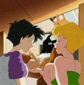 Animated Dragon_Ball_Z Erasa Scrabble007 Videl // 720x726, 1s // 58.6KB // mp4