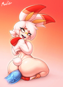 Pokemon Pokemon_Sword_and_Shield Scorbunny_(Pokemon) // 870x1200 // 782.7KB // jpg