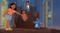 David_Kawena Disney_(series) Lilo_Pelekai Lilo_and_Stitch MakoRuu Nani_Pelekai Stitch // 2000x1100 // 1.2MB // jpg