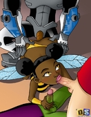Beast_Boy Bumblebee Cyborg_(Character) DC_Comics Drawn-Sex Robin Teen_Titans // 796x1024 // 225.5KB // jpg