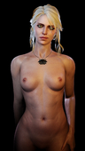 3D Blender Ciri The_Witcher The_Witcher_3:_Wild_Hunt zugronc // 1080x1920 // 2.7MB // png