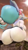 3D Pokemon Pokemon_Sun_and_Moon Primarina_(Pokemon) sfmguynsfw341 // 1080x1920 // 2.1MB // png