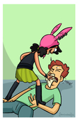 Bob's_Burgers Louise_Belcher chromosomefarm // 1386x2083 // 446.6KB // png