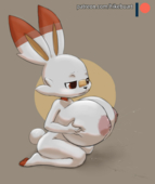 Pokemon Pokemon_Sword_and_Shield Scorbunny_(Pokemon) // 724x859 // 223.6KB // png