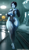 Cortana Halo marmalademum // 530x900 // 836.9KB // png