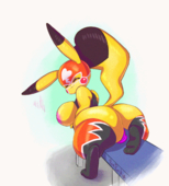 Animated Pikachu_(Pokémon) Pikachu_Libre Pokemon // 1713x1894 // 4.9MB // gif