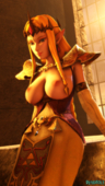 3D Deadbolt Princess_Zelda Source_Filmmaker The_Legend_of_Zelda // 2160x3840 // 7.8MB // png