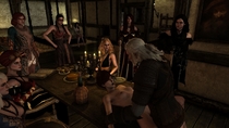 3D Geralt_of_Rivia Keira_Metz Philippa_Eilhart Shani The_Witcher The_Witcher_3:_Wild_Hunt Triss_Merigold Yennefer // 3840x2160 // 812.6KB // jpg
