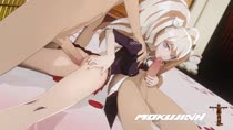 3D Animated Blender Danganronpa Junko_Enoshima Sound mokujin-hornywood // 1280x720 // 9.7MB // mp4