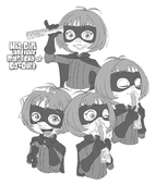 Hit-Girl Kick-Ass Splooge // 697x775 // 72.5KB // jpg