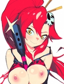 Aetherion Gurren_Lagann Yoko_Littner // 1000x1300 // 175.3KB // jpg